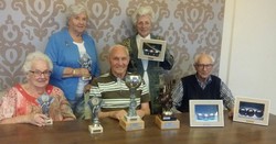 Prijsuitreiking Jeu de Boules Club Mgr. Bekkershuis