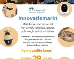 Laverhof organiseert innovatiemarkt in Retraitehuis