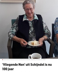 Zuster Francesca Verheijen 'De vliegende non' 100 jaar!